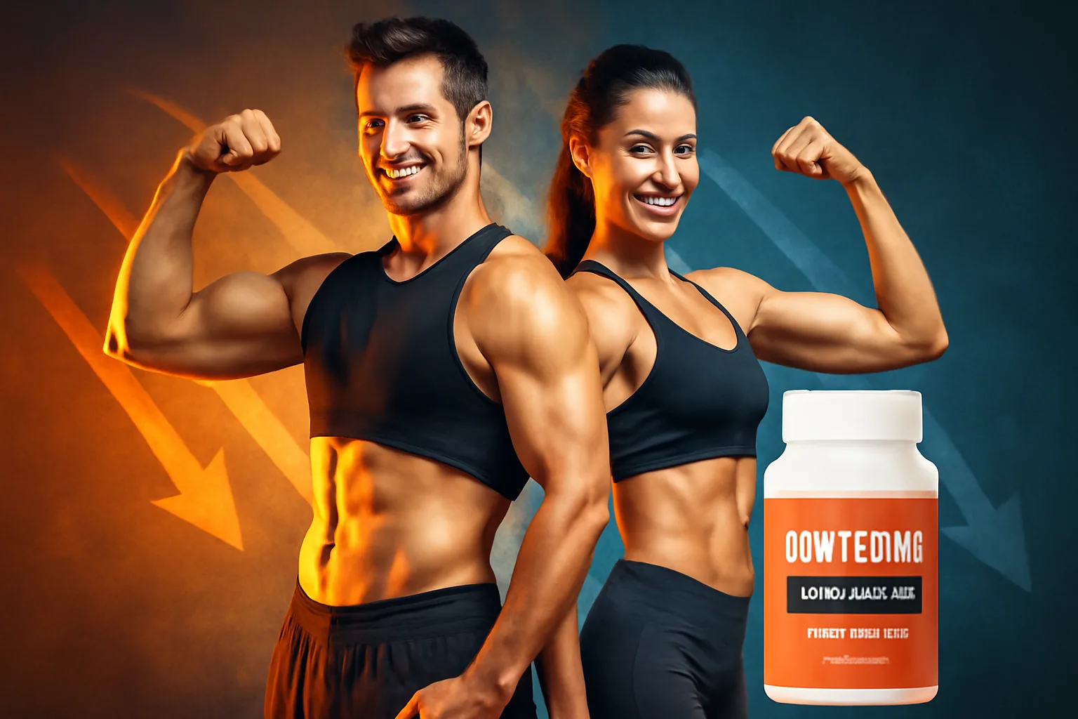 A person successfully getting rid of cortisol belly using a plan that includes CortiSync
