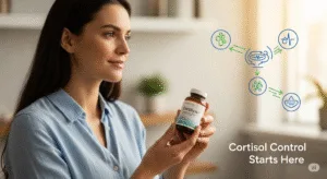 What is cortisol stress hormone effects on body weight sleep mood with natural management solutions